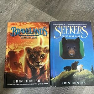 2 hard cover kids’ books